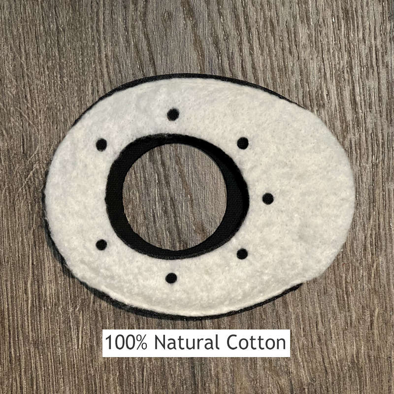 Oval Large Eyecushion - #6012 (59 variations available)