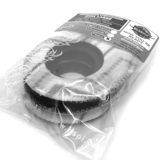 Oval Large Eyecushion - #60123 Multipack: 3 pieces, one color, one package (31 variations available)