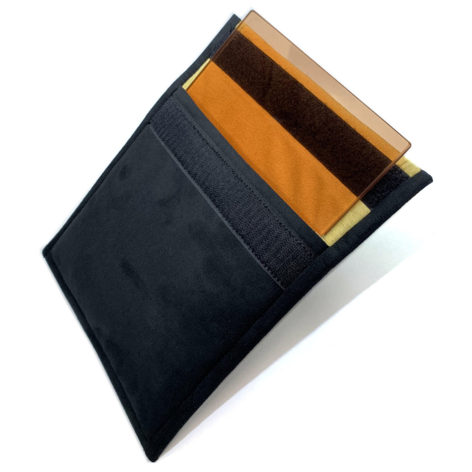 4x5 Single Slot Cinema Filter Case - Ultrasuede Finish